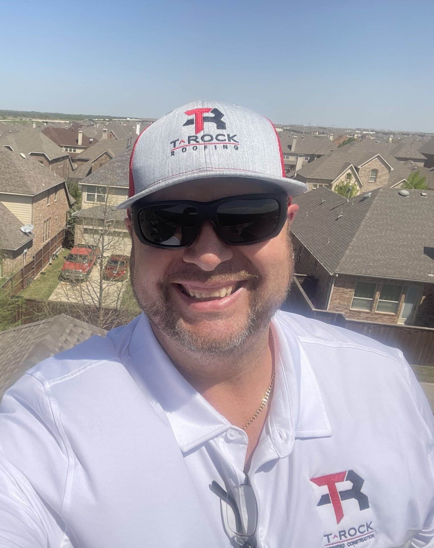 Man posing for a quick selfie